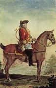 Louis Carrogis Carmontelle Louis-Philippe, duke of Orleans, in the hunt suit oil painting artist